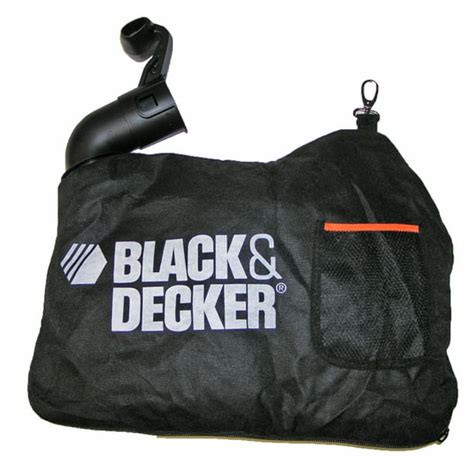 black and decker leaf blower with bag|black and decker replacement bag.